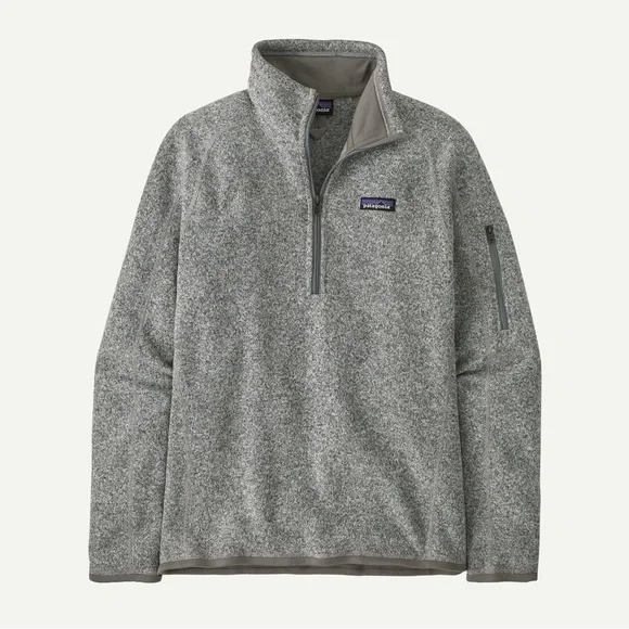 Patagonia Heathered Gray Fleece Pullover - Picture 4 of 7
